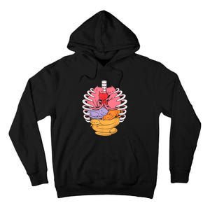 Funny Organs Made Out Of Cats Tall Hoodie