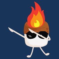Flame On Marshmallow Cool Comfort Performance Bucket Hat