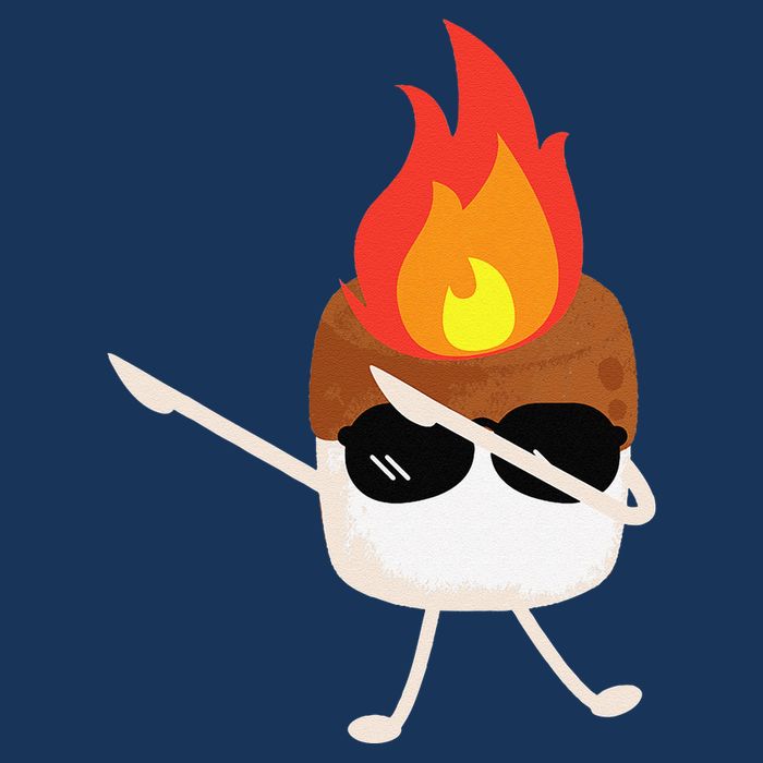 Flame On Marshmallow Cool Comfort Performance Bucket Hat