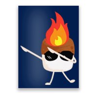 Flame On Marshmallow Poster