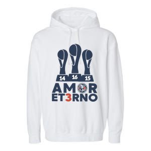 Funny Odiame Mas. America Tricampeon. Fans Garment-Dyed Fleece Hoodie