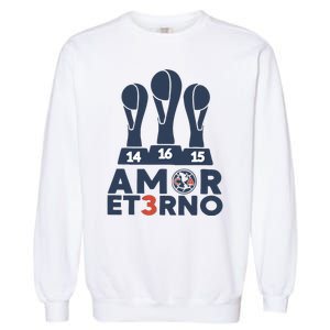 Funny Odiame Mas. America Tricampeon. Fans Garment-Dyed Sweatshirt