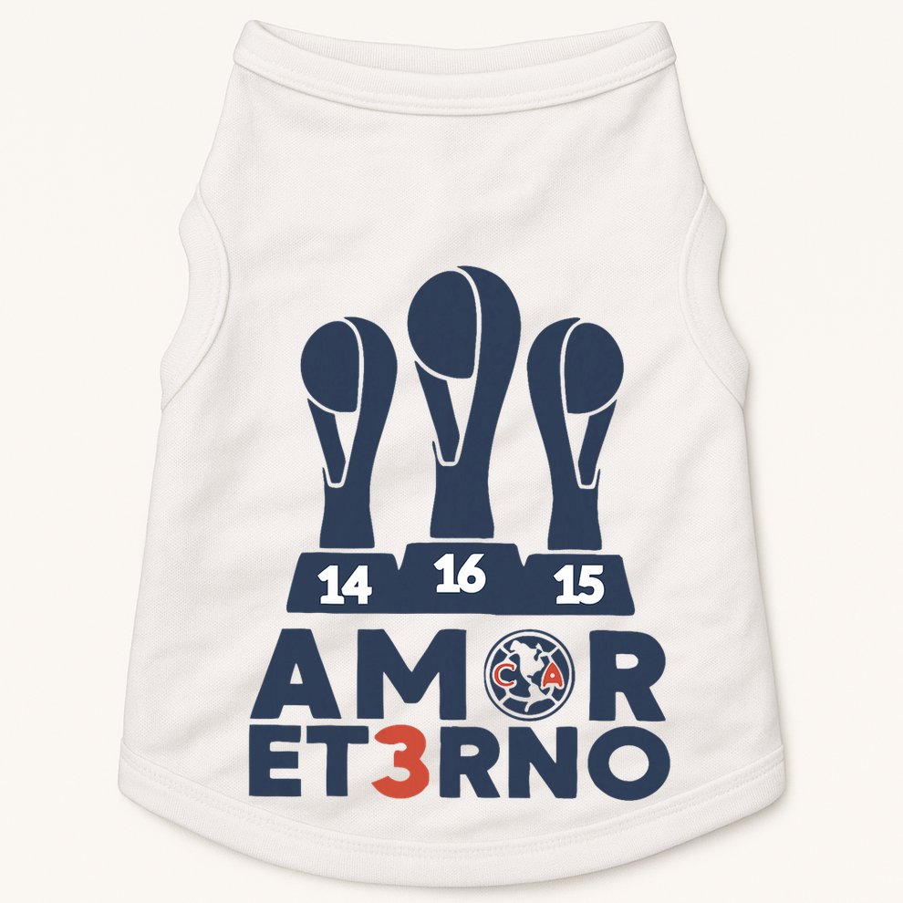 Funny Odiame Mas. America Tricampeon. Fans Doggie Tank