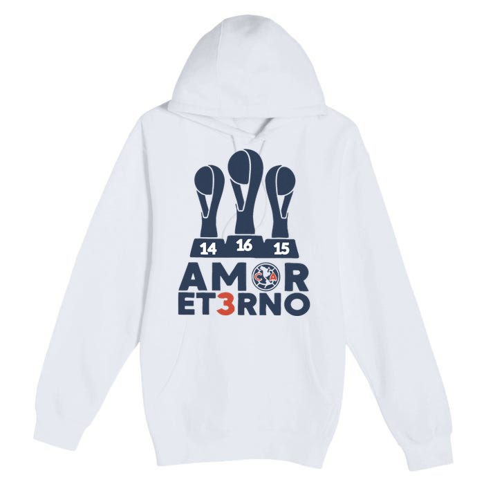 Funny Odiame Mas. America Tricampeon. Fans Premium Pullover Hoodie