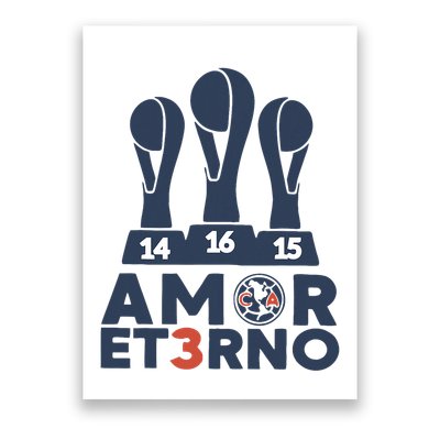 Funny Odiame Mas. America Tricampeon. Fans Poster
