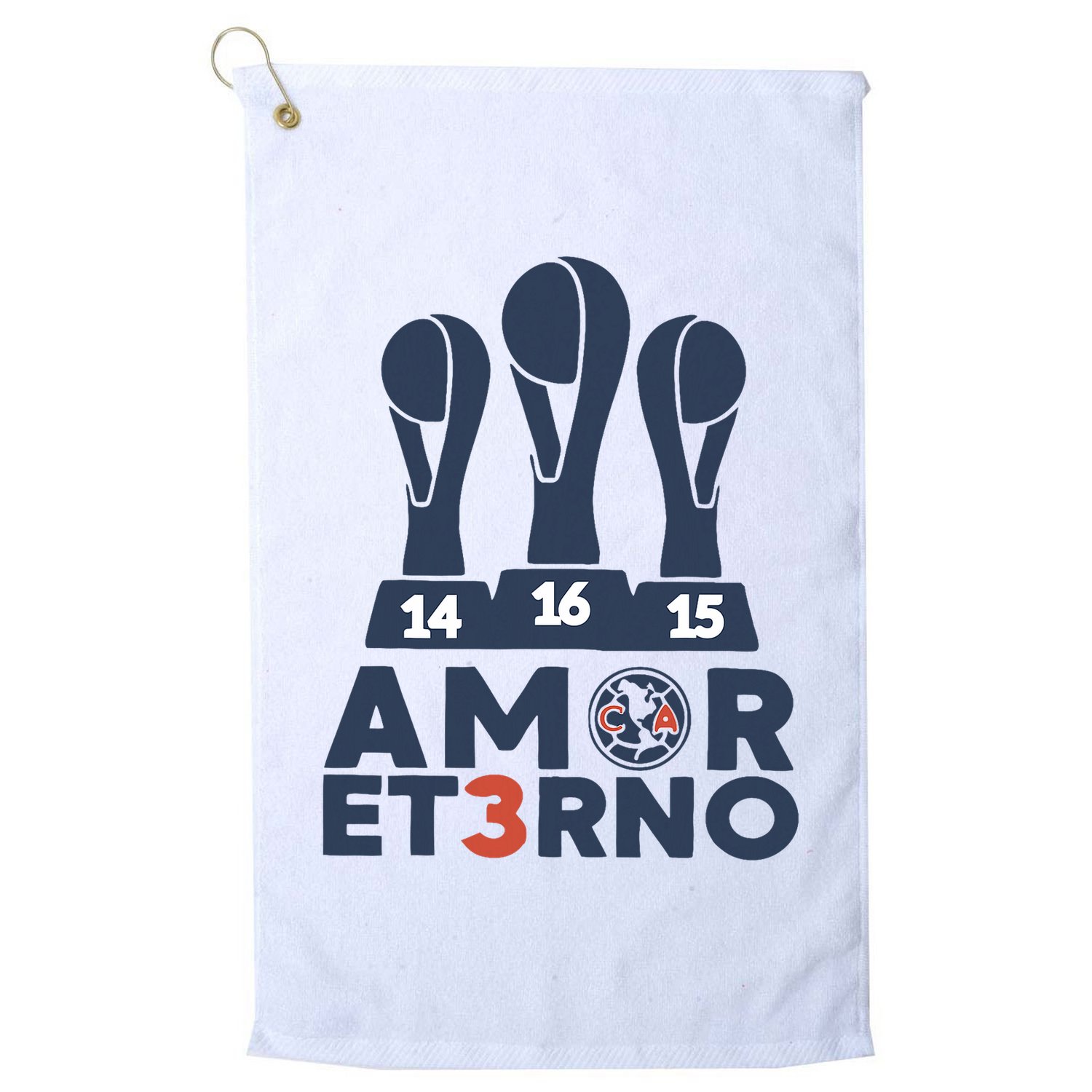 Funny Odiame Mas. America Tricampeon. Fans Golf Towel
