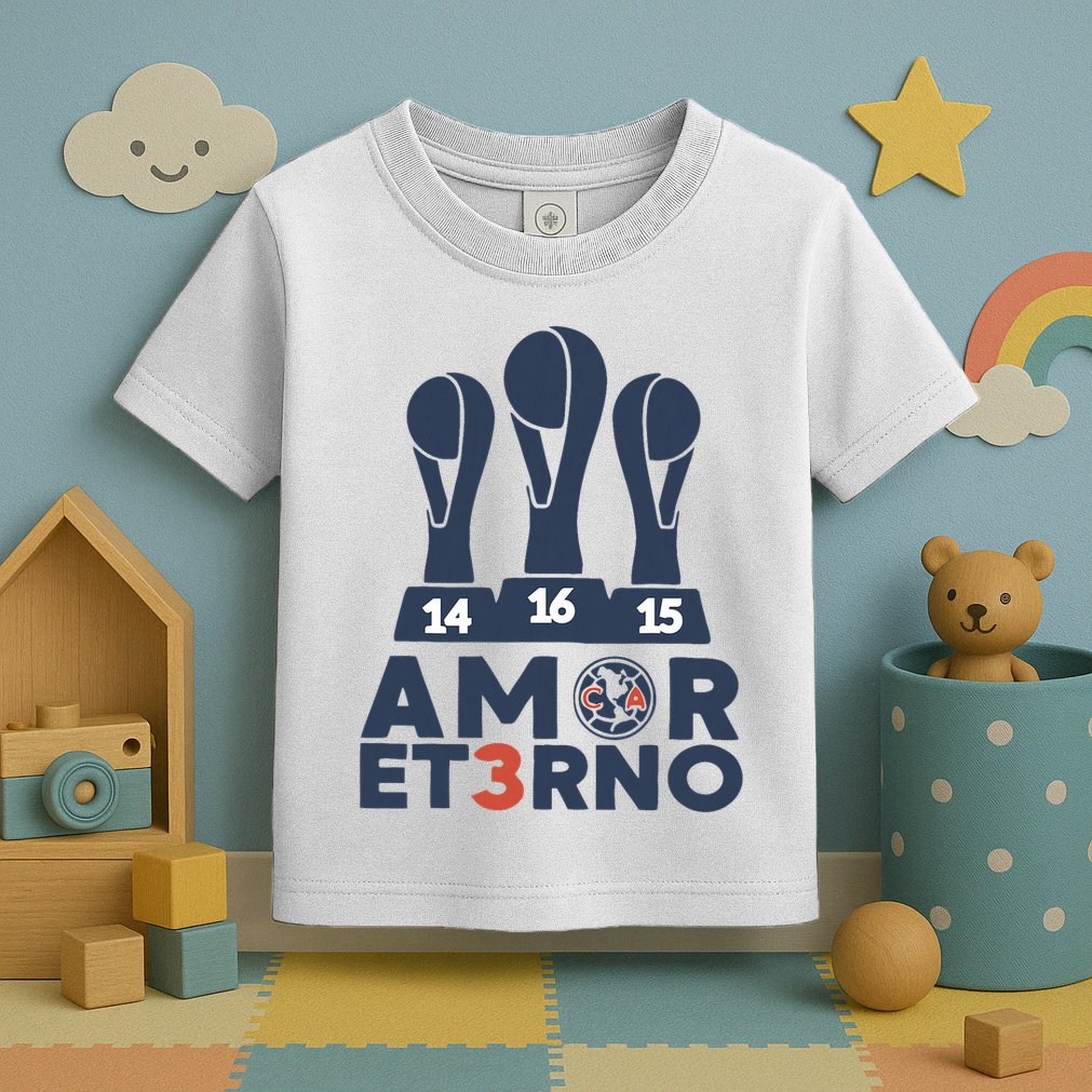 Funny Odiame Mas. America Tricampeon. Fans Toddler T-Shirt