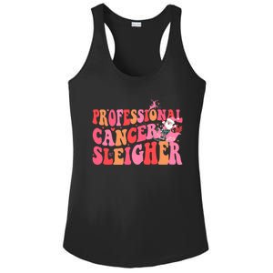 Funny Oncology Nurse Christmas Professional Cancer Sleigher Gift Ladies PosiCharge Competitor Racerback Tank