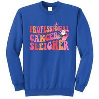 Funny Oncology Nurse Christmas Professional Cancer Sleigher Gift Sweatshirt