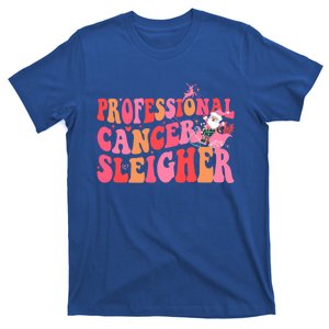 Funny Oncology Nurse Christmas Professional Cancer Sleigher Gift T-Shirt