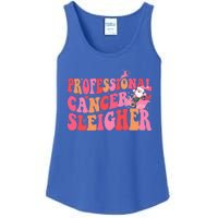 Funny Oncology Nurse Christmas Professional Cancer Sleigher Gift Ladies Essential Tank