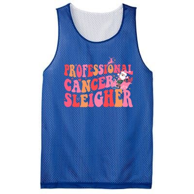 Funny Oncology Nurse Christmas Professional Cancer Sleigher Gift Mesh Reversible Basketball Jersey Tank