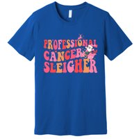 Funny Oncology Nurse Christmas Professional Cancer Sleigher Gift Premium T-Shirt