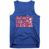 Funny Oncology Nurse Christmas Professional Cancer Sleigher Gift Tank Top