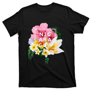 Flowers Of Nicaragua Floral Nicaragua T-Shirt