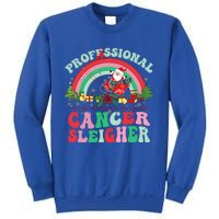 Funny Oncology Nurse Christmas Professional Cancer Sleigher Gift Sweatshirt