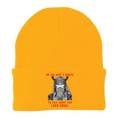 Funny Odin Norse God Viking Gift Knit Cap Winter Beanie