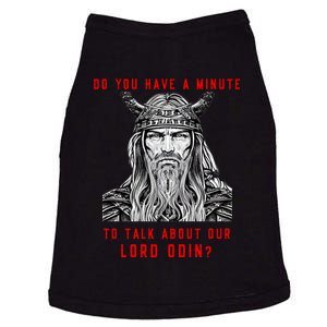 Funny Odin Norse God Viking Gift Doggie Tank