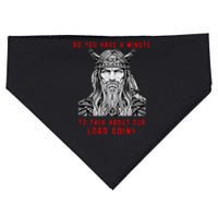 Funny Odin Norse God Viking Gift USA-Made Doggie Bandana