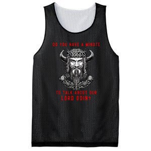 Funny Odin Norse God Viking Gift Mesh Reversible Basketball Jersey Tank