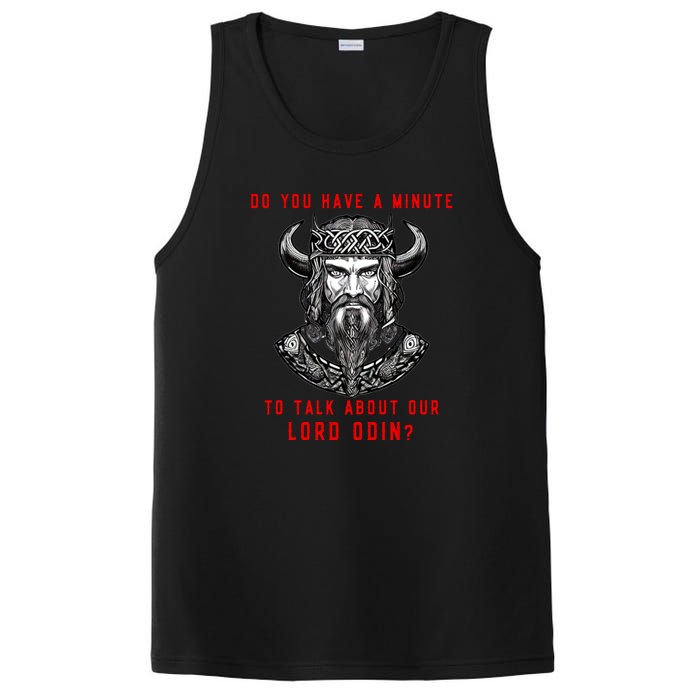 Funny Odin Norse God Viking Gift PosiCharge Competitor Tank