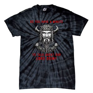 Funny Odin Norse God Viking Gift Tie-Dye T-Shirt