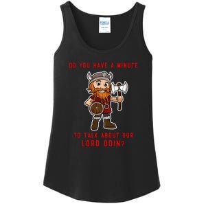 Funny Odin Norse God Viking Gift Ladies Essential Tank