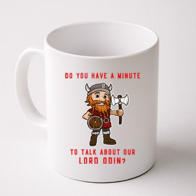 Funny Odin Norse God Viking Gift Coffee Mug