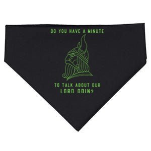 Funny Odin Norse God Viking Gift USA-Made Doggie Bandana