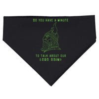 Funny Odin Norse God Viking Gift USA-Made Doggie Bandana