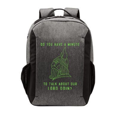 Funny Odin Norse God Viking Gift Vector Backpack