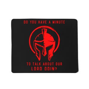 Funny Odin Norse God Viking Gift Mousepad