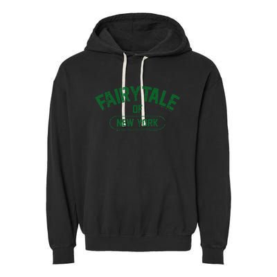 Fairytale Of New York Christmas Lyric The Pogues Garment-Dyed Fleece Hoodie