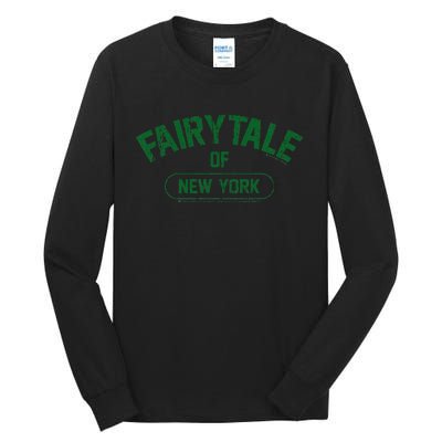 Fairytale Of New York Christmas Lyric The Pogues Tall Long Sleeve T-Shirt