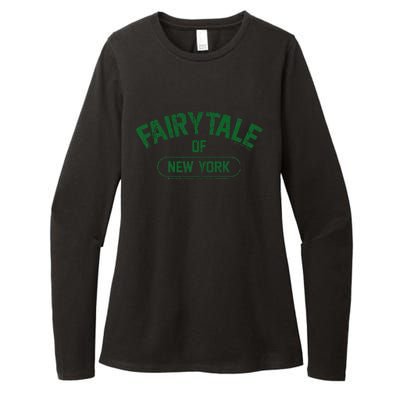 Fairytale Of New York Christmas Lyric The Pogues Womens CVC Long Sleeve Shirt