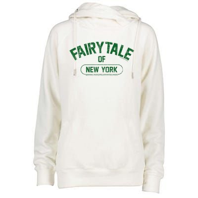 Fairytale Of New York Christmas Lyric The Pogues Womens Funnel Neck Pullover Hood