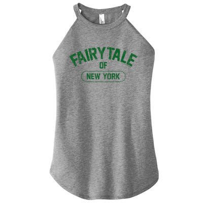 Fairytale Of New York Christmas Lyric The Pogues Women's Perfect Tri Rocker Tank