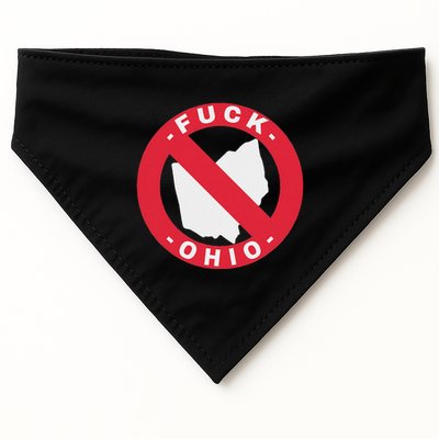 Fuck Ohio Nobody Likes Ohio Anti Ohio USA-Made Doggie Bandana