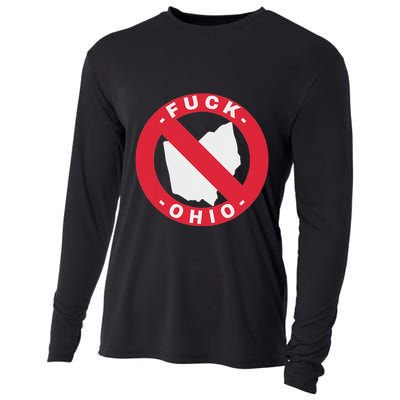 Fuck Ohio Nobody Likes Ohio Anti Ohio Cooling Performance Long Sleeve Crew