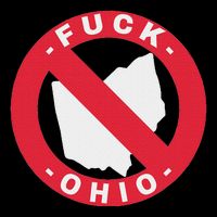 Fuck Ohio Nobody Likes Ohio Anti Ohio Baby Bodysuit