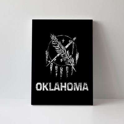 Flag Of Oklahoma The Sooner State Tulsa Norman Edmond Canvas