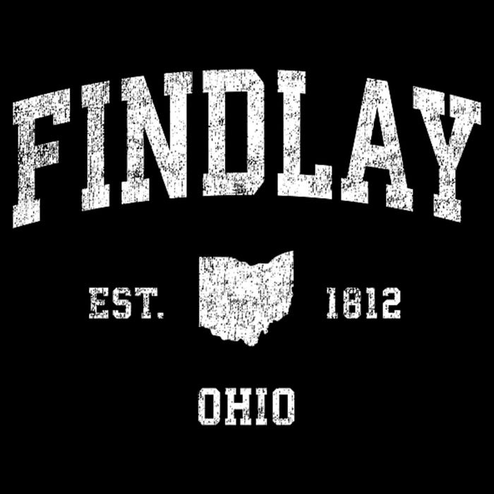 Findlay Ohio Oh Vintage Sports Button