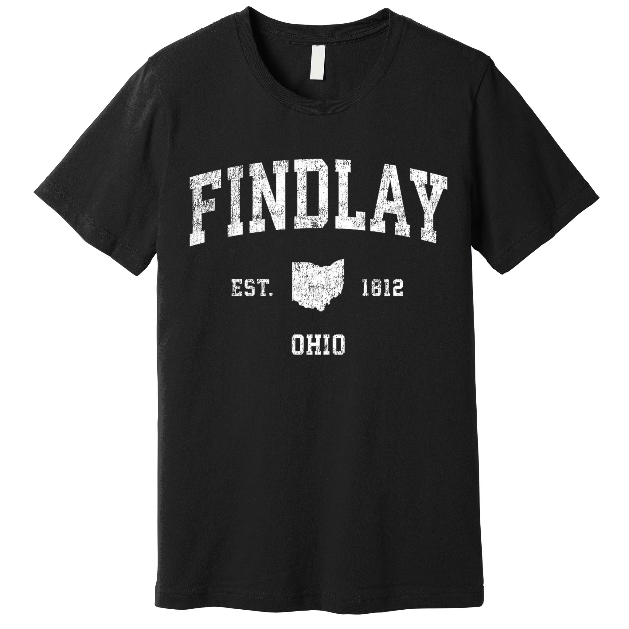 Findlay Ohio Oh Vintage Sports Premium T-Shirt