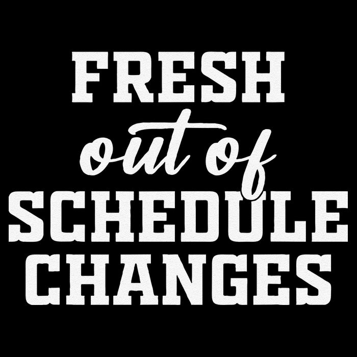 Fresh Out Of Schedule Changes Funny School Counselor Flexfit Unipanel Trucker Cap
