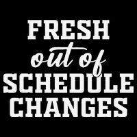 Fresh Out Of Schedule Changes Funny School Counselor City Backpack