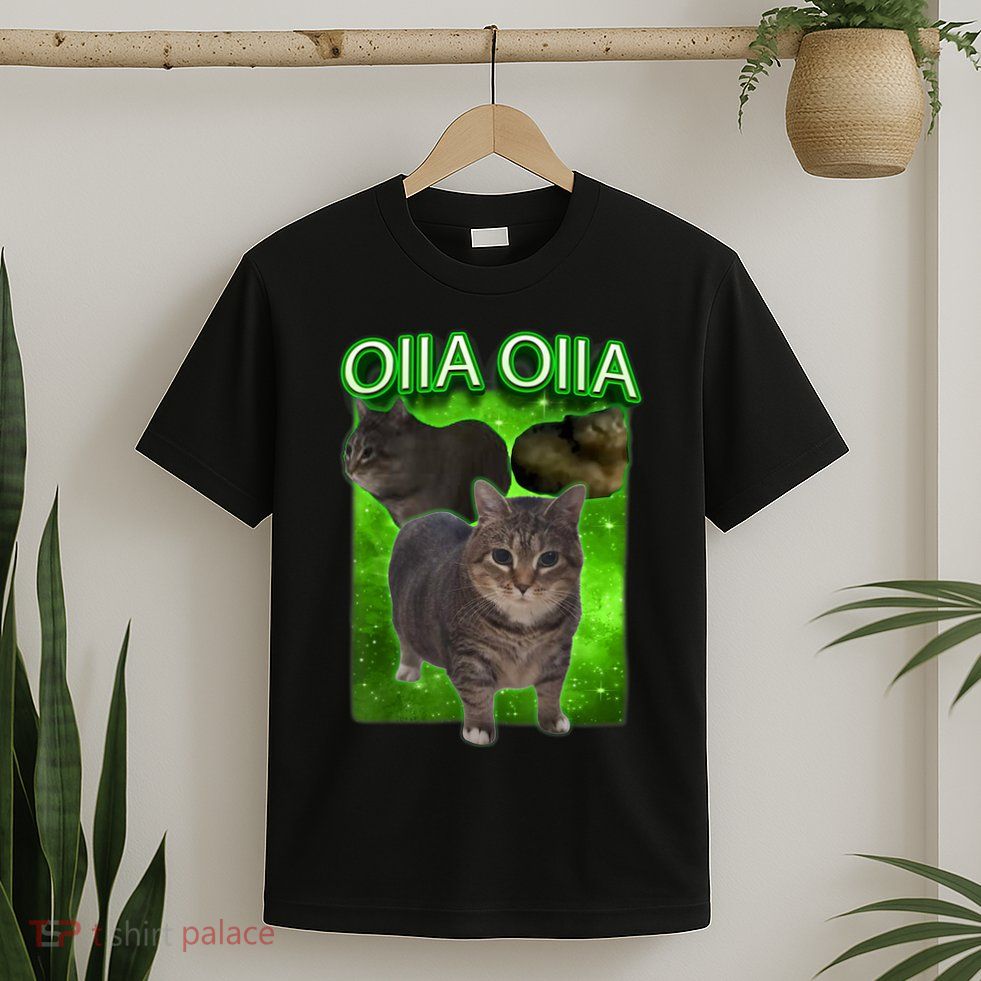 Funny oiia oiia Spinning Cat Meme Oiiai Oiiiai Cat  T-Shirt