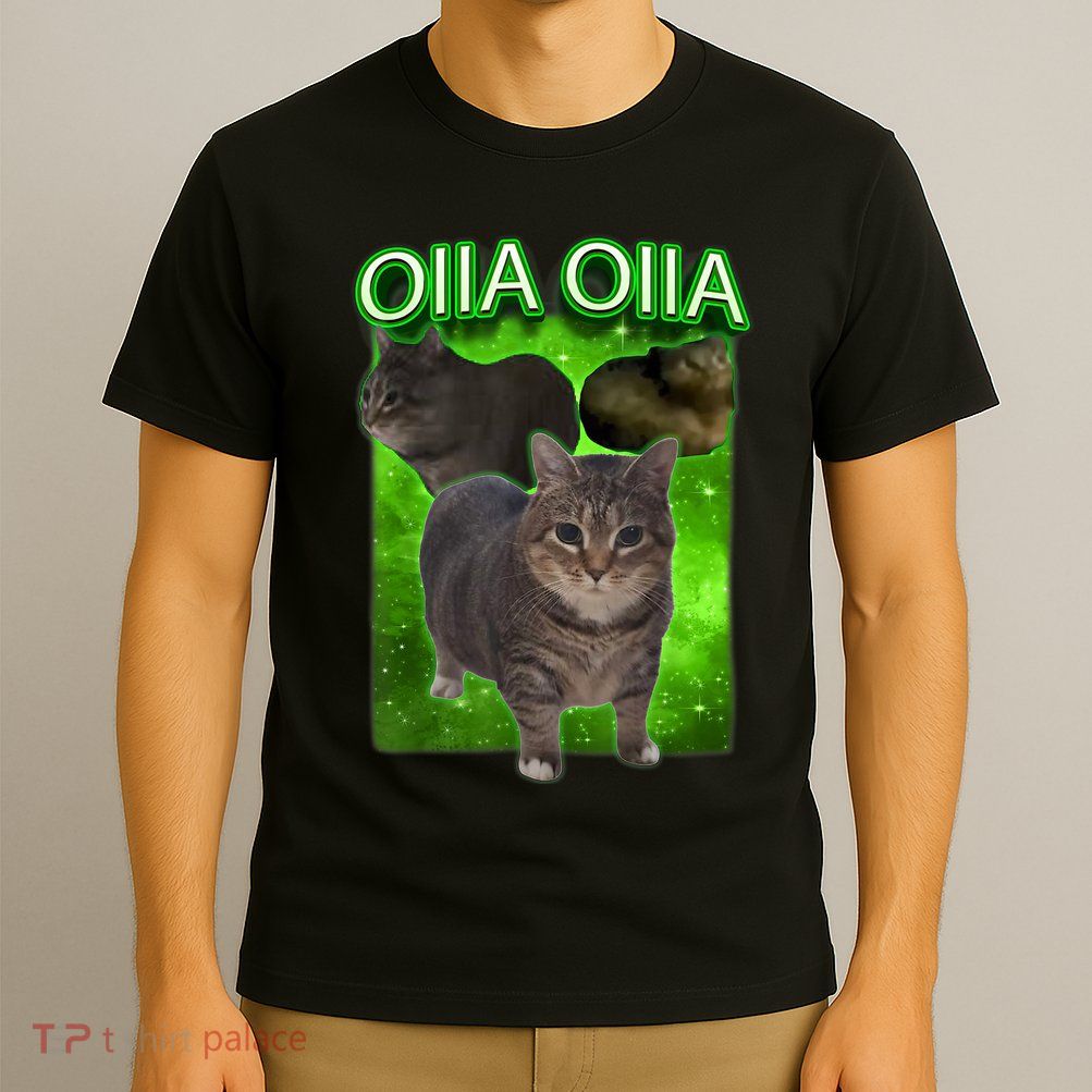 Funny oiia oiia Spinning Cat Meme Oiiai Oiiiai Cat  T-Shirt