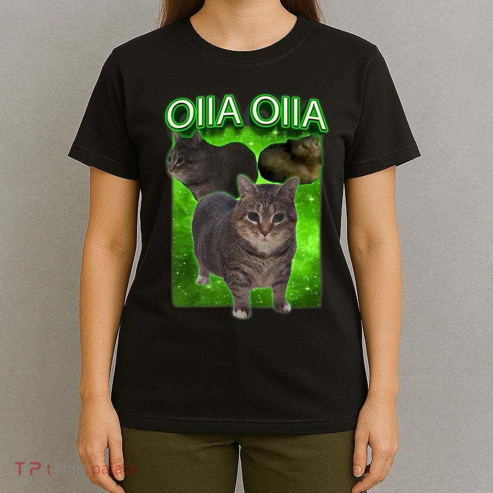 Funny oiia oiia Spinning Cat Meme Oiiai Oiiiai Cat  T-Shirt