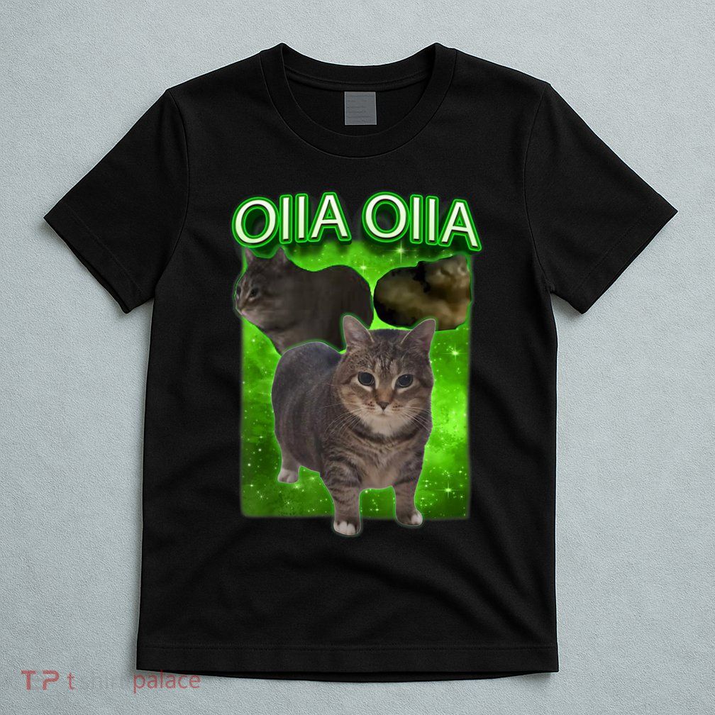 Funny oiia oiia Spinning Cat Meme Oiiai Oiiiai Cat  T-Shirt