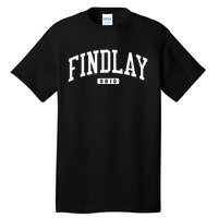 Findlay Ohio OH College University Style Tall T-Shirt